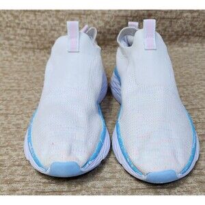 AVIA Women's Slip On Athletic Jogger Sneakers Sz 8 White/Pink/Blue BNWT